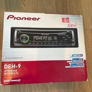 Pioneer DEH-9 AutoRadio CD Player Radio New open box